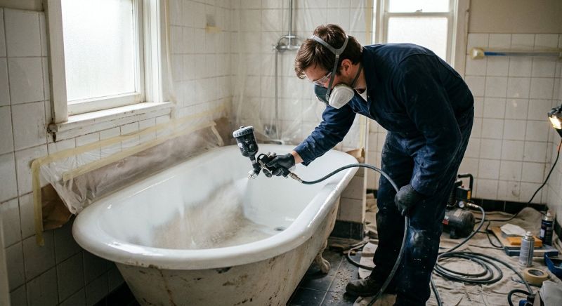 Porcelain Tub Resurfacing in Wausau, WI