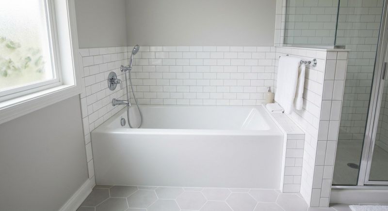 Shower Tub Installation in Portland, ME